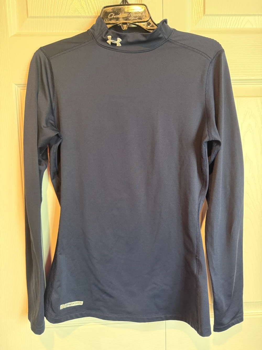 Under Armour Coldgear Mock Neck Long Sleeve Compression Shirt